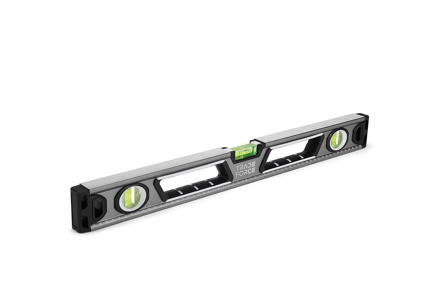 TRADEFORCE - Livella magnetica 3 bolle alluminio 600 mm