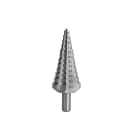 TRADEFORCE - Punta conica a gradino da 6,5 mm a 32,5 mm mm hss6542 per alluminio ottone rame plastica acciaio e legno