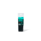 TRADEFORCE - Fascetta resistente uv 200 x 2,5 nera 100 pezzi ideale per esterno