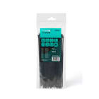 TRADEFORCE - Fascetta resistente uv 200 x 3,6 nera 100 pezzi ideale per esterno