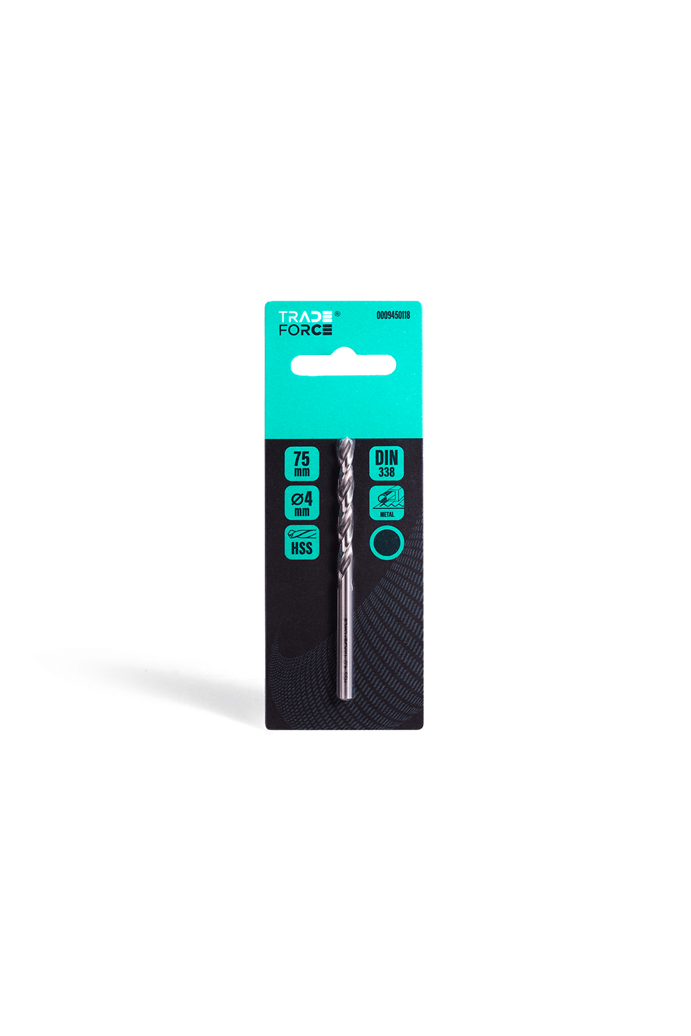 TRADEFORCE - Punta per metallo hss 4 mm