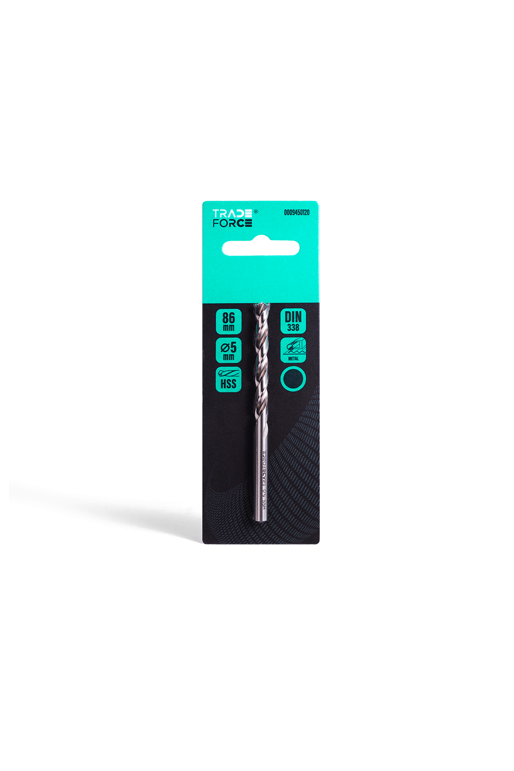 TRADEFORCE - Punta per metallo hss 5 mm