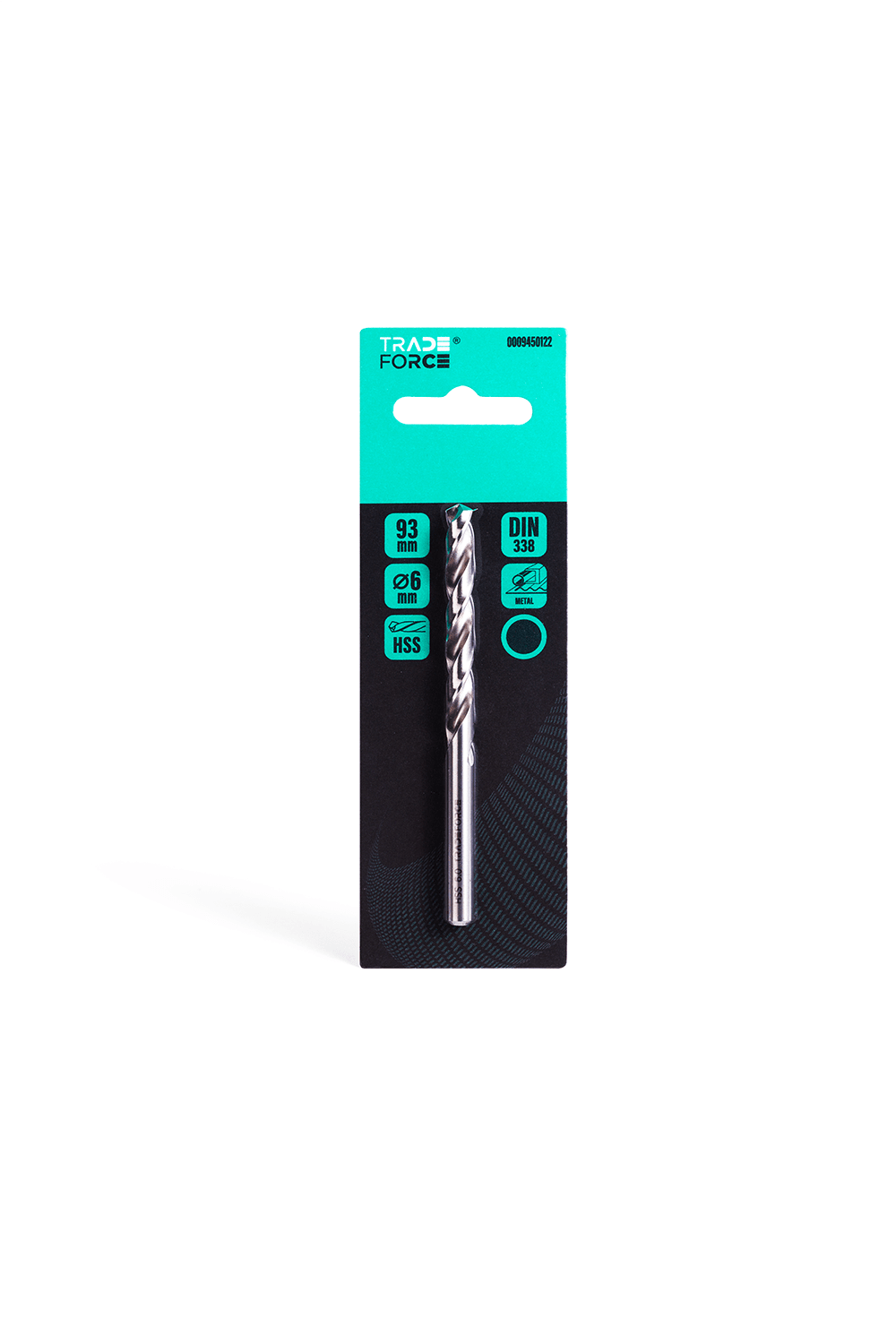 TRADEFORCE - Punta per metallo hss 6 mm