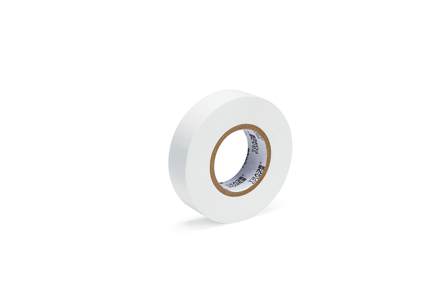 TRADEFORCE - Nastro isolante bianco 19 x 0.15 mm 25 metri 10-90 gradi
