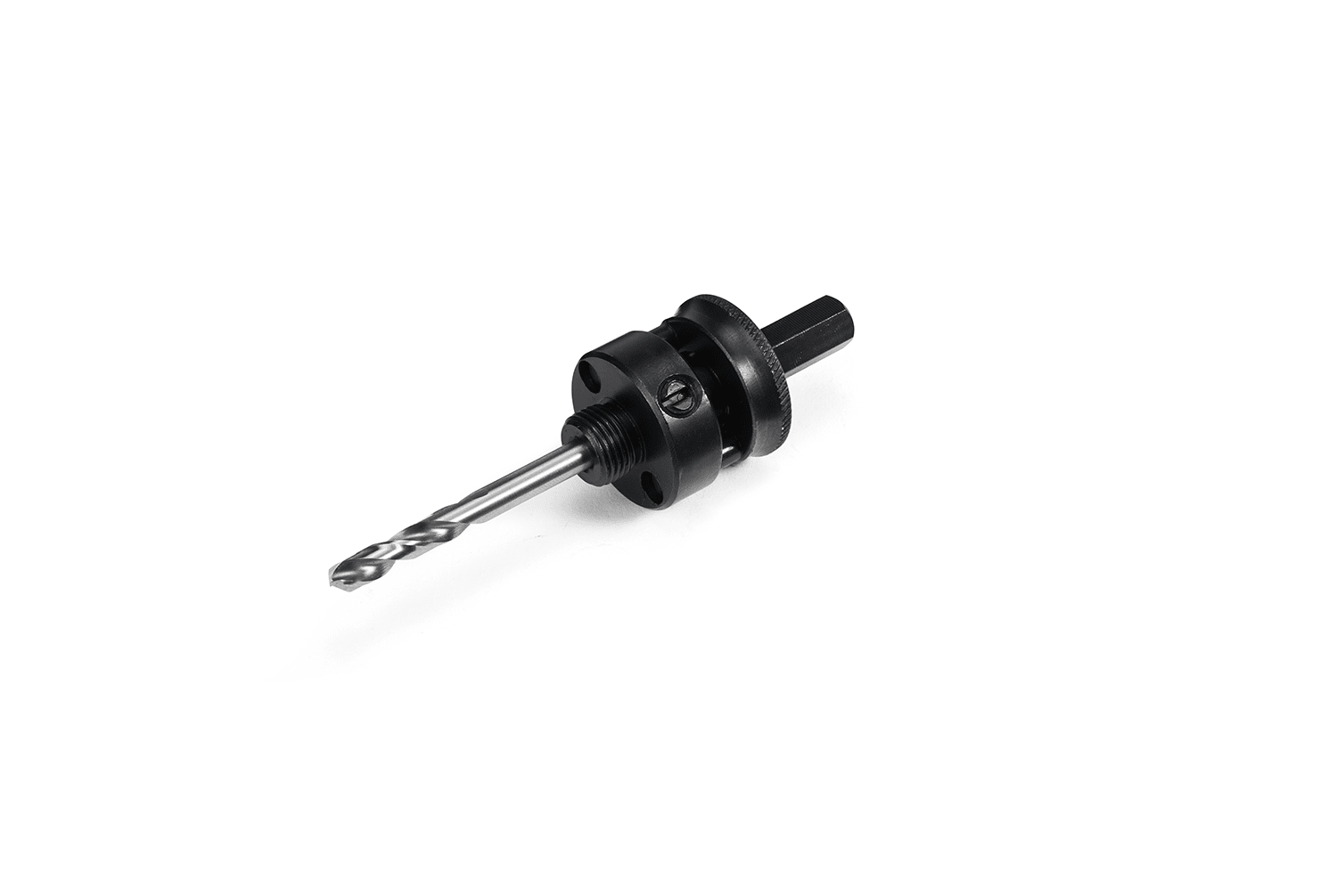 TRADEFORCE - Porta sega a tazza universale rapido per tazze da 32 a 210 mm inclusa punta centrante con attacco sds