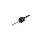 TRADEFORCE - Porta sega a tazza universale rapido per tazze da 32 a 210 mm inclusa punta centrante con attacco esagonale