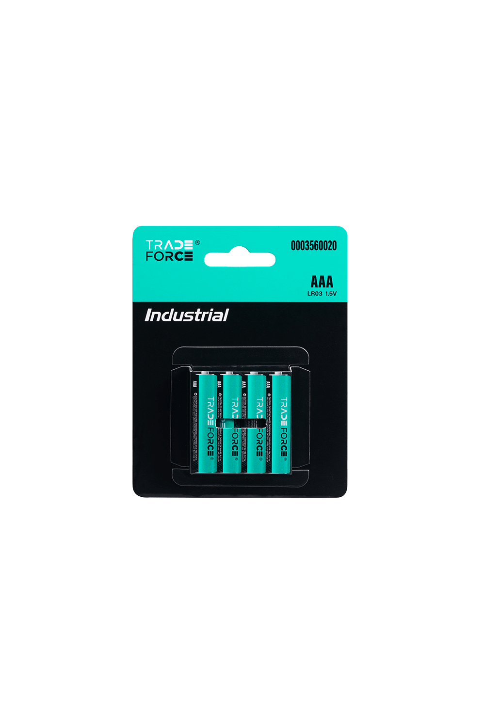 TRADEFORCE - LR03  AAA ALKA BATTERIE 1.5V CONF 4 PZ