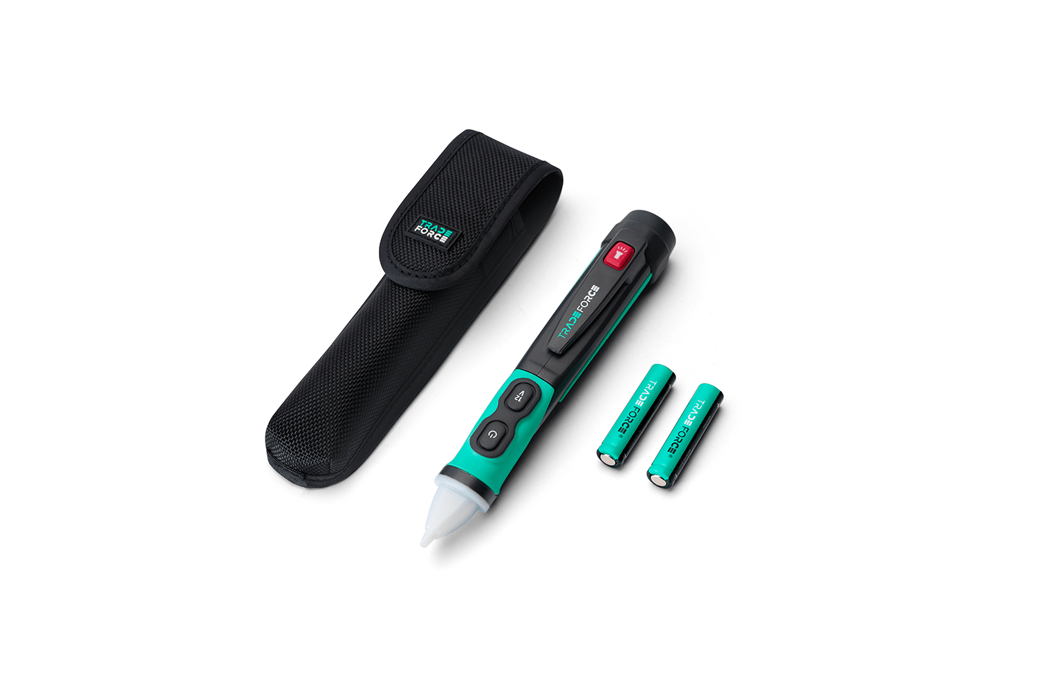 TRADEFORCE - Rilevatore di tensione senza contatto ip67 cat iv 1000 volts con custodia