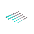 TRADEFORCE - Kit 5 punte attacco esagonale multimateriale 4 5 6 8 10
