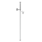 UNEX APARELLAJE ELECTRICO - Colonna controsoffitto anodizzato grigio 50x88/H 3.10 Alluminio