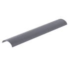 UNEX APARELLAJE ELECTRICO - Coperchio colonna 50x88 Unex anodizzato grigio 3m in Alluminio