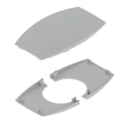 UNEX APARELLAJE ELECTRICO - Coperchio torretta 2 lati Unex grigio RAL7035 65mm in U24X