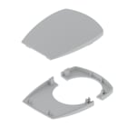 UNEX APARELLAJE ELECTRICO - Coperchi inf.post. torretta 1 lato Unex grigio RAL7035 80mm in U24X