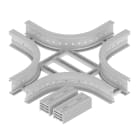 UNEX APARELLAJE ELECTRICO - Derivazione piana a croce Unex 135x200 R300 in U23X