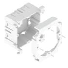 UNEX APARELLAJE ELECTRICO - Supporto porta apparecchi universale e scatola interasse 60 mm in U24X