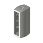 UNEX APARELLAJE ELECTRICO - Modulo 8 app. colonna 50x88 Unex 80mm in U24X 50244