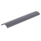 UNEX APARELLAJE ELECTRICO - Coperchio colonna 50x88 Unex anodizzato grigio 3m in Alluminio