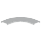 UNEX APARELLAJE ELECTRICO - Coperchio curva piana 90° Unex 100mm in U23X