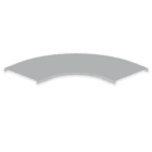 UNEX APARELLAJE ELECTRICO - Coperchio curva piana 90° Unex 200mm in U23X