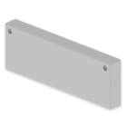 UNEX APARELLAJE ELECTRICO - Coperchio finale Unex 60x200 in U48X