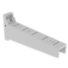 UNEX APARELLAJE ELECTRICO - Supporto orizzontale isolante Unex 500 mm in U23X 66503