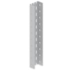 UNEX APARELLAJE ELECTRICO - U perforata Unex 3m in Acciaio inossidabile
