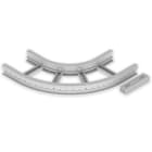 UNEX APARELLAJE ELECTRICO - Curva piana 90º Unex 85x300 R300 in U23X