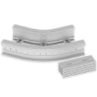 UNEX APARELLAJE ELECTRICO - Curva piana 45º Unex 135x300 R300 in U23X