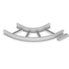 UNEX APARELLAJE ELECTRICO - Curva piana 90º Unex 85x400 R300 in U23X