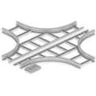 UNEX APARELLAJE ELECTRICO - Derivazione piana a croce Unex 85x400 R600 in U23X