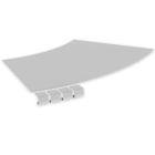 UNEX APARELLAJE ELECTRICO - Coperchio curva piana 45º Unex 400 R600 in U23X