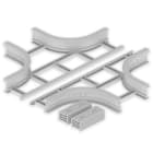 UNEX APARELLAJE ELECTRICO - Derivazione piana a croce Unex 135x400 R300 in U23X