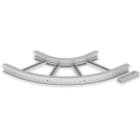 UNEX APARELLAJE ELECTRICO - Curva piana 90º Unex 85x500 R300 in U23X