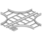 UNEX APARELLAJE ELECTRICO - Derivazione piana a croce Unex 85x500 R600 in U23X