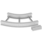 UNEX APARELLAJE ELECTRICO - Curva piana 45º Unex 135x600 R600 in U23X