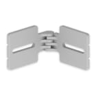 UNEX APARELLAJE ELECTRICO - Giunto snodato orizzontale Unex 85mm in U23X