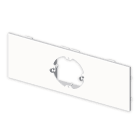 UNEX APARELLAJE ELECTRICO - Placca Unex per meccanismi universali (1 app.) in U24X