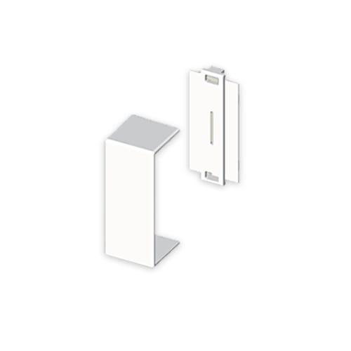 UNEX APARELLAJE ELECTRICO - Copri-giunzioni Unex 10x30 U24X