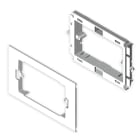 UNEX APARELLAJE ELECTRICO - Supporto porta apparecchi con placca universale interasse 83,5 mm in U48X