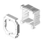 UNEX APARELLAJE ELECTRICO - Supporto porta apparecchi universale e scatola interasse 60 mm in U42X