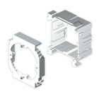 UNEX APARELLAJE ELECTRICO - Supporto porta apparecchi universale e scatola interasse 60 mm in U24X
