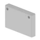UNEX APARELLAJE ELECTRICO - Coperchio finale Unex 60x100 in U48X