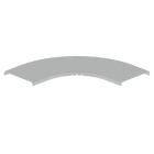 UNEX APARELLAJE ELECTRICO - Coperchio curva piana 90° Unex 150mm in U23X