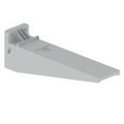 UNEX APARELLAJE ELECTRICO - Supporto orizzontale isolante Unex 60x300 mm in U23X