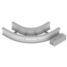 UNEX APARELLAJE ELECTRICO - 67 CURVA PIANA 90 GRIGIO 135X300 R300 U