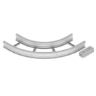 UNEX APARELLAJE ELECTRICO - 67 CURVA PIANA 90 GRIGIO 135X400 R600 U