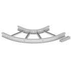 UNEX APARELLAJE ELECTRICO - 67 CURVA PIANA 90 GRIGIO 85X500 R300 U4