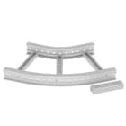 UNEX APARELLAJE ELECTRICO - 67 CURVA PIANA 45 GRIGIO 85X500 R300 U4