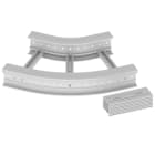 UNEX APARELLAJE ELECTRICO - 67 CURVA PIANA 45 GRIGIO 135X500 R300 U