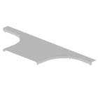 UNEX APARELLAJE ELECTRICO - Coperchio derivazione T grigio RAL7035 300 U23X 66329